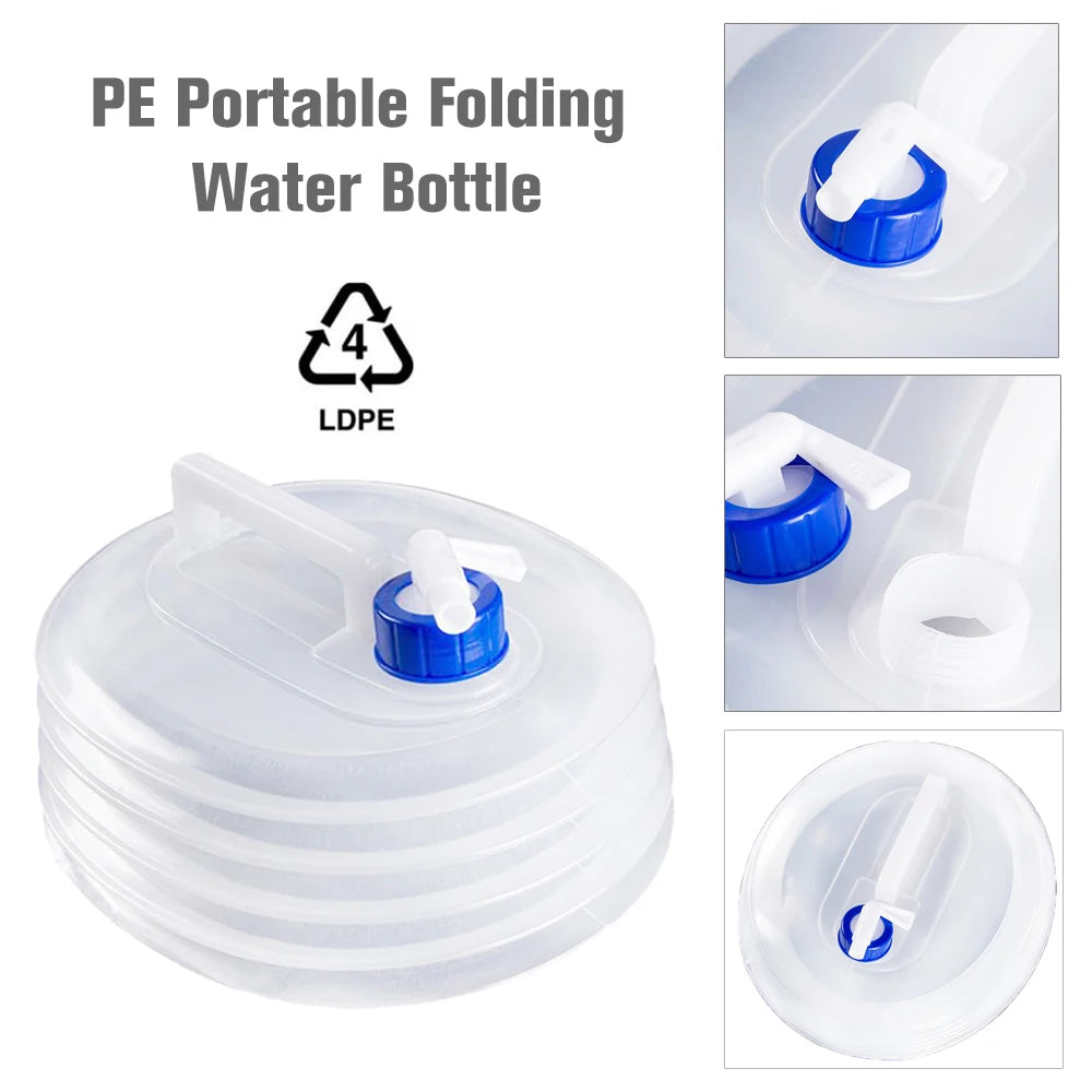 5-Liter Portable Folding Water Tank Bucket