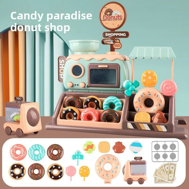 Kids Ice Cream Store Shopping Play Set