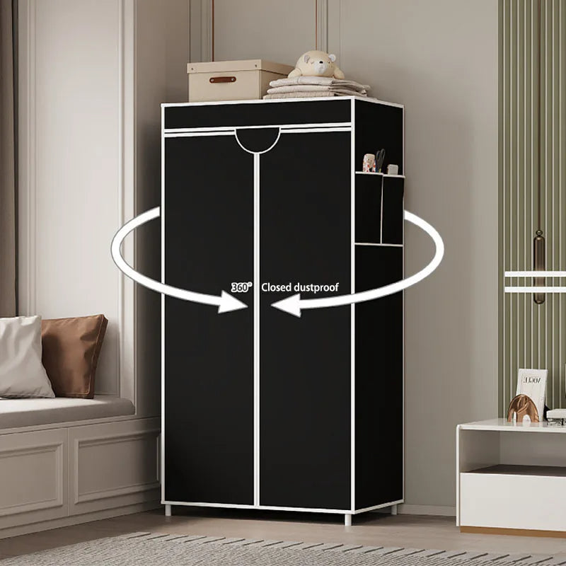 Portable Fabric Wardrobe Storage Organizer