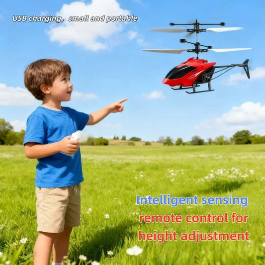 Rechargeable Remote Control Sensor Helicopter Toy