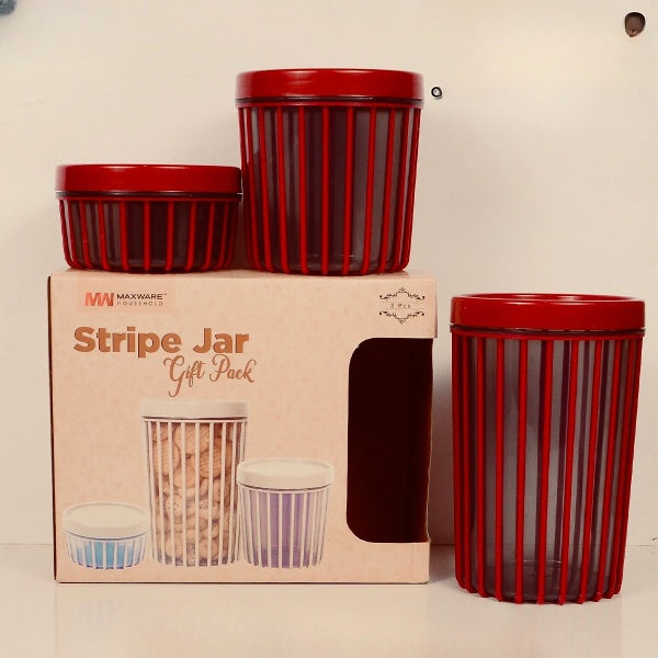 3PCs Set Plastic Food Storage Jar