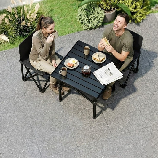 Foldable Travel Table & Chair Set