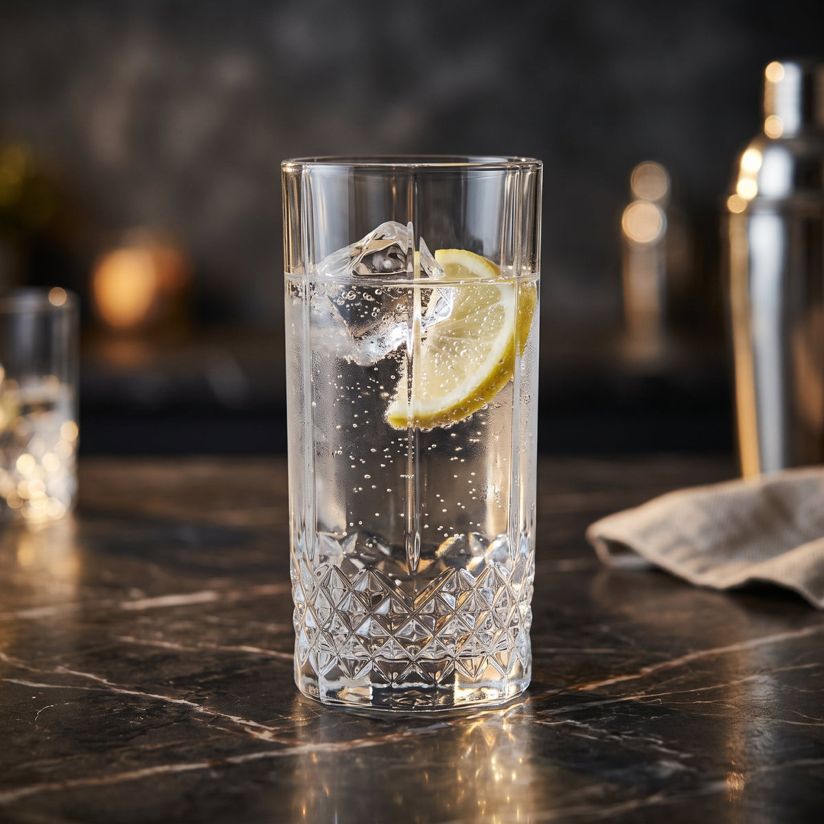 6PCs Elegant Crystal Glass Set