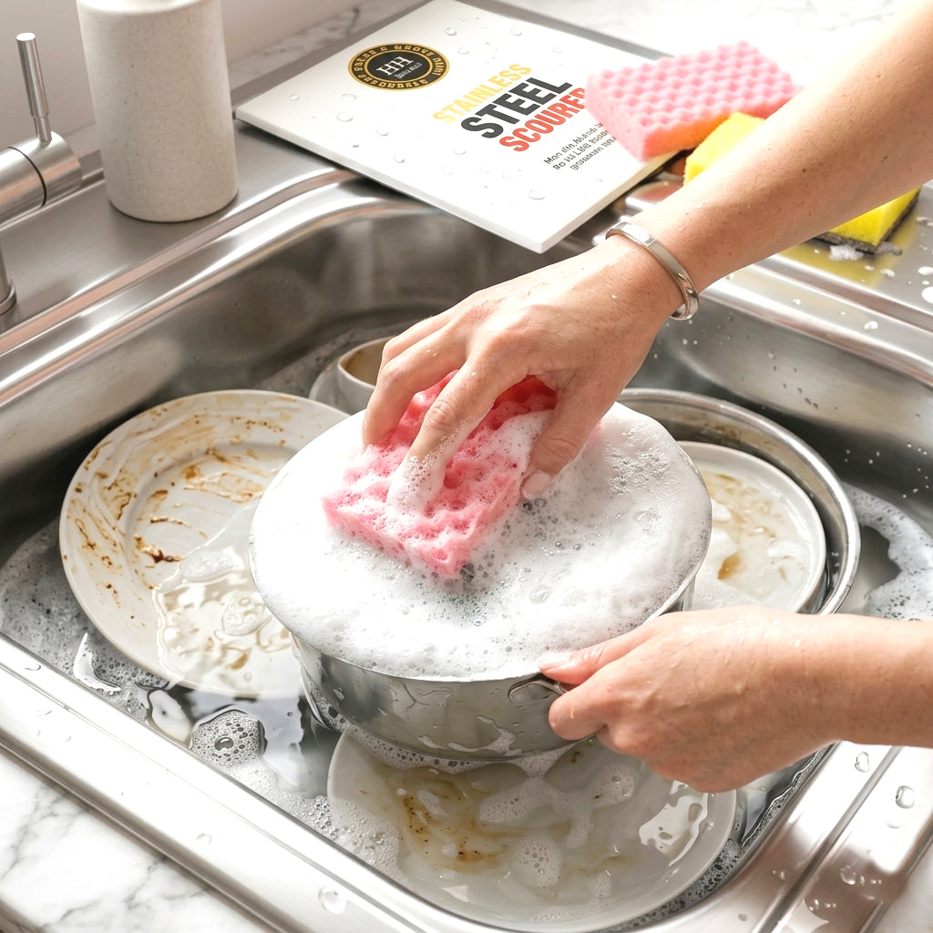 4PCs Sponge Kitchen Cleaning Set