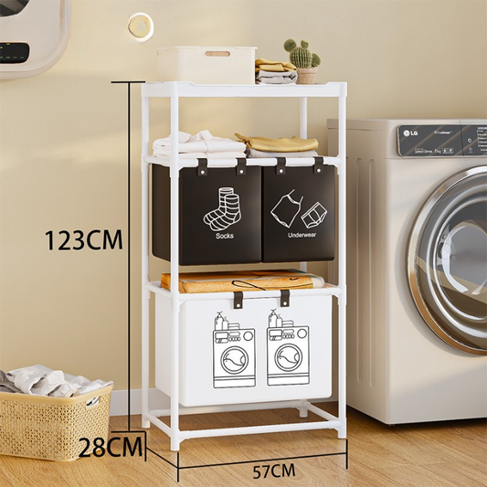 Modern Luxor Folding Laundry Basket