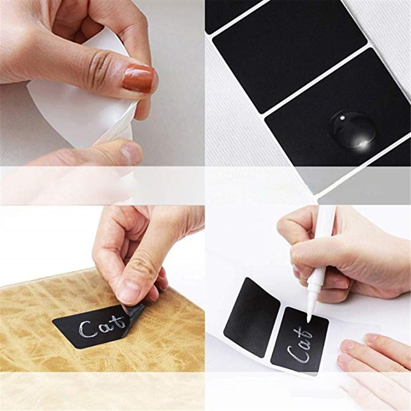 Kitchen Labels PVC Self-Adhesive Stickers