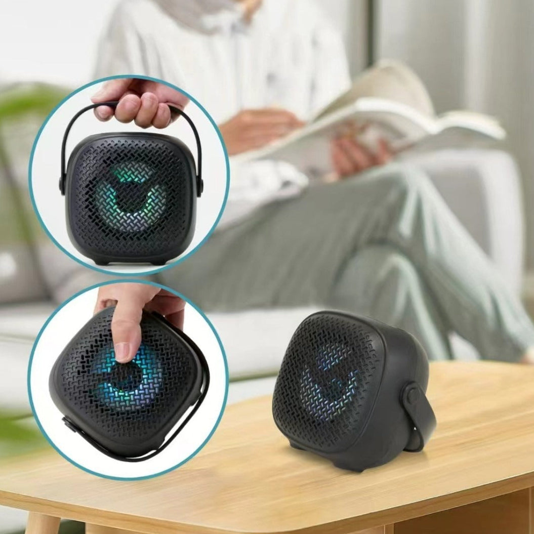 Rechargeable Wireless Bluetooth Speaker with Mic
