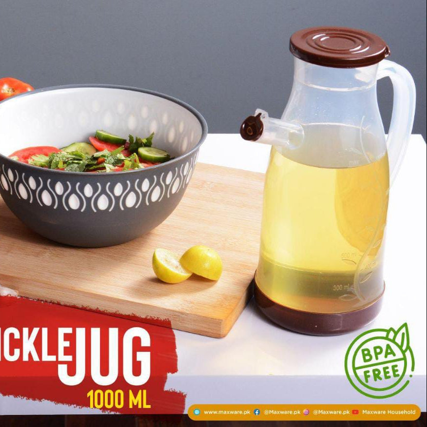 New High Quality Plastic Trickle Jug 1000ml.