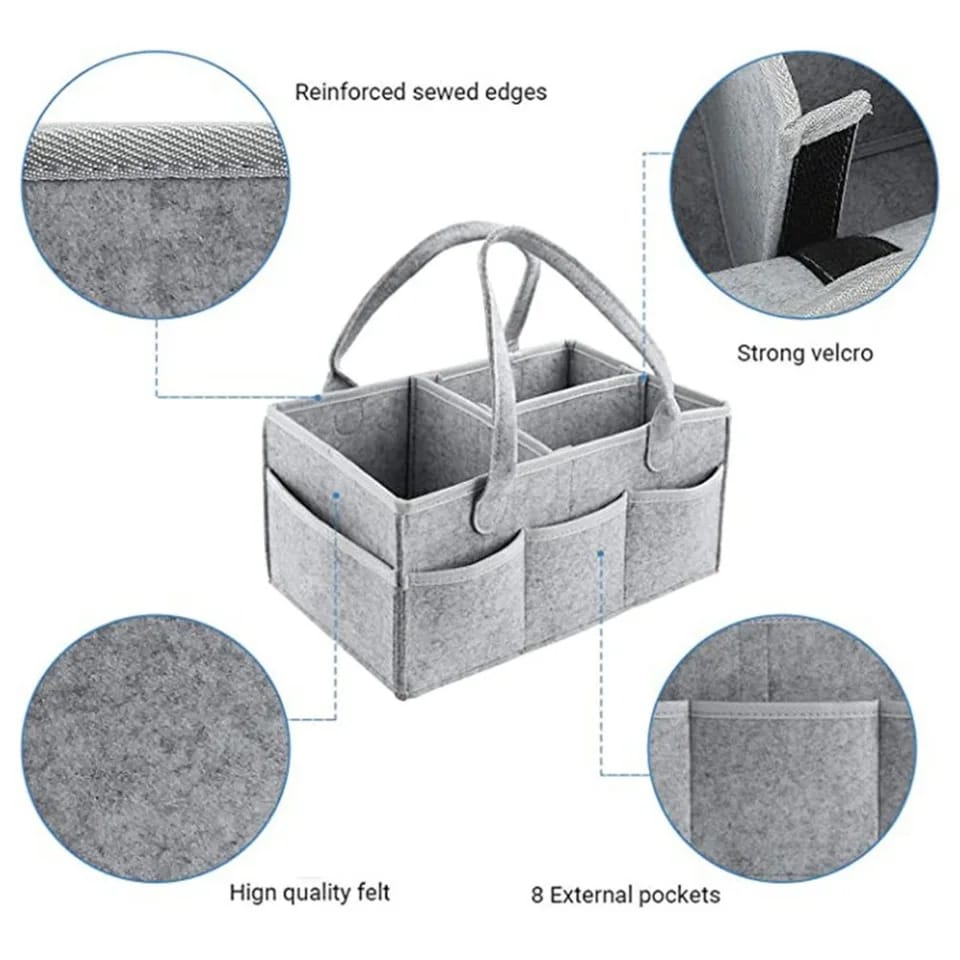 Baby Diaper Foldable Organizer Bag