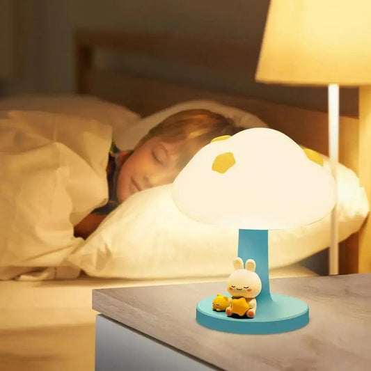 Rechargeable Cartoon Mushroom Lamp