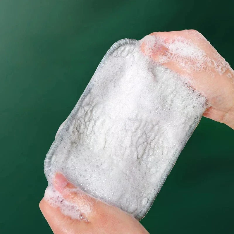 4Pcs Double-Side Dishwashing Sponge