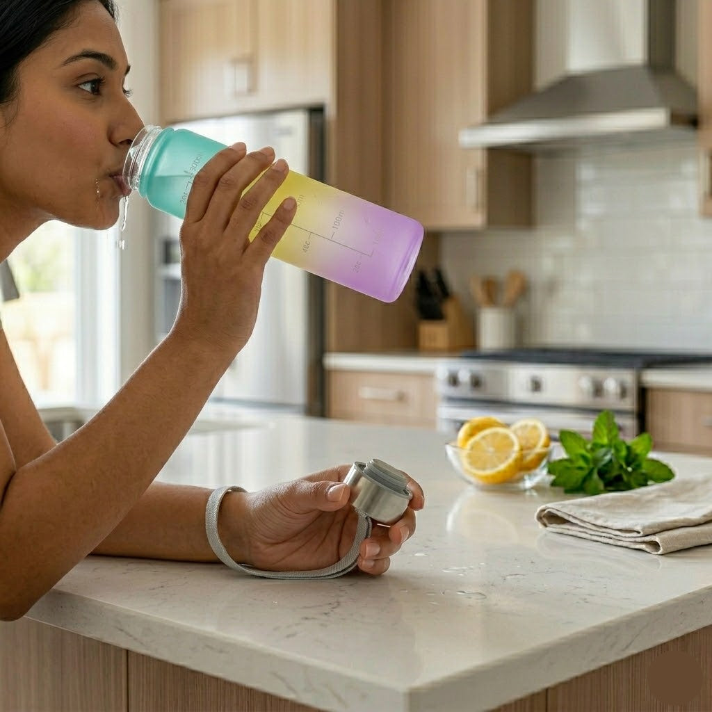 300ml Plastic Sports Water Bottle