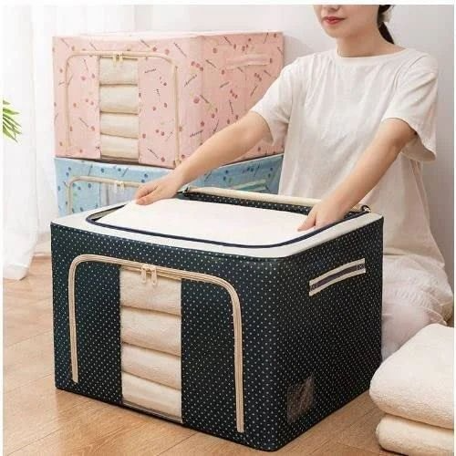 Foldable Storage Bag Large Capacity Organizer with Fridge Cover
