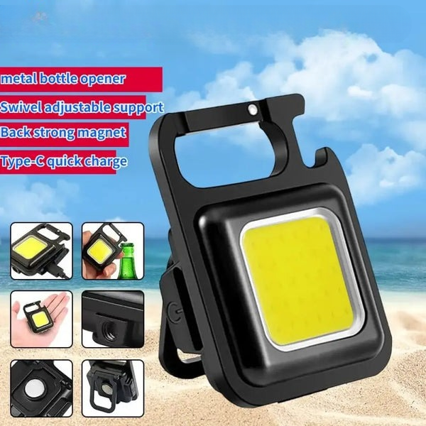 Mini COB Flashlight – High Lumen Pocket-Sized Torch