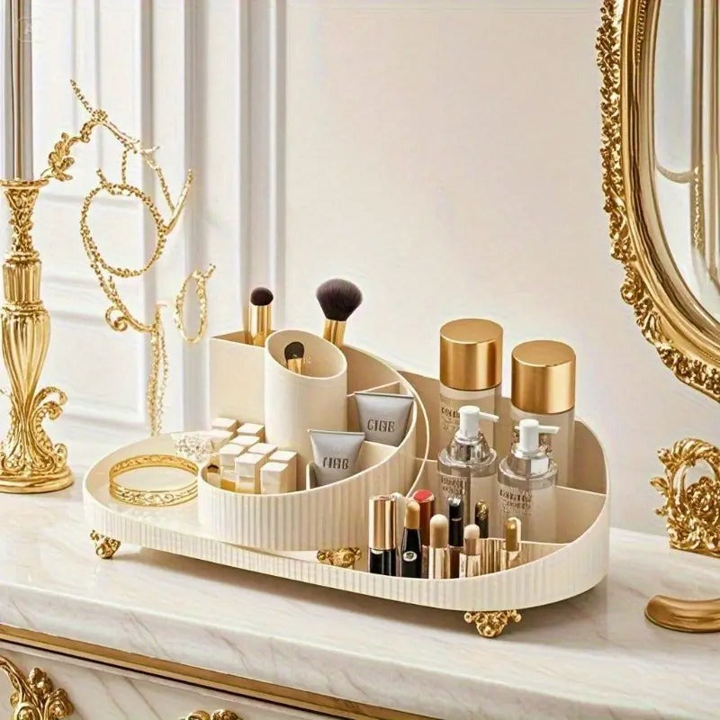 Luxury Rotating Makeup & Jewelry Organizer