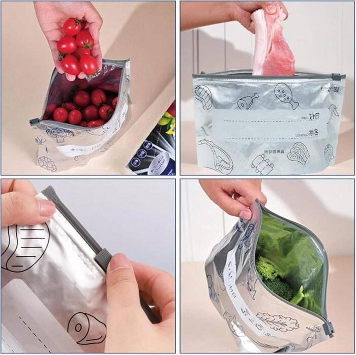 10PCs Aluminium Foil Sealed Bags