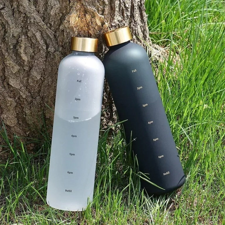 Beautiful Frosted Water Bottle