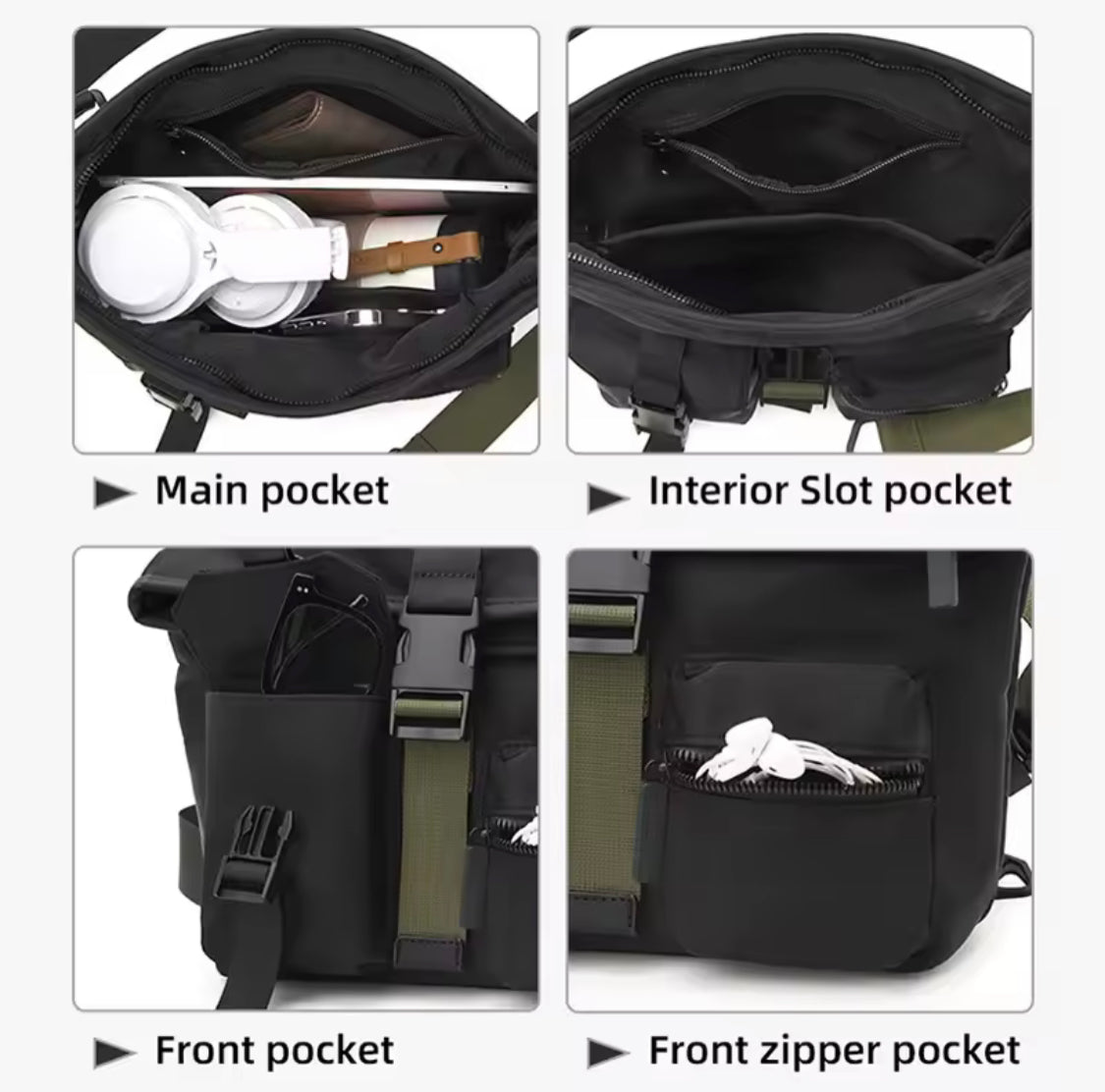 Multipurpose Travel Outdoor Shoulder Bag