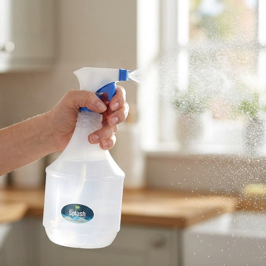 Plastic Spray Water Bottle