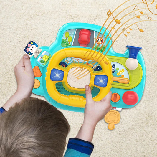 Kids Musical Steering Wheel Toy