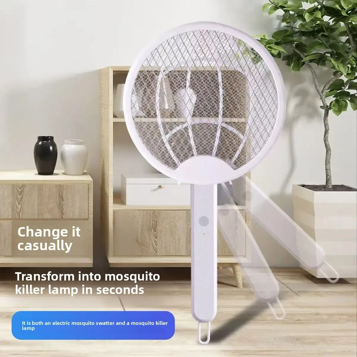 Rechargeable Foldable Anti Mosquito Swatter