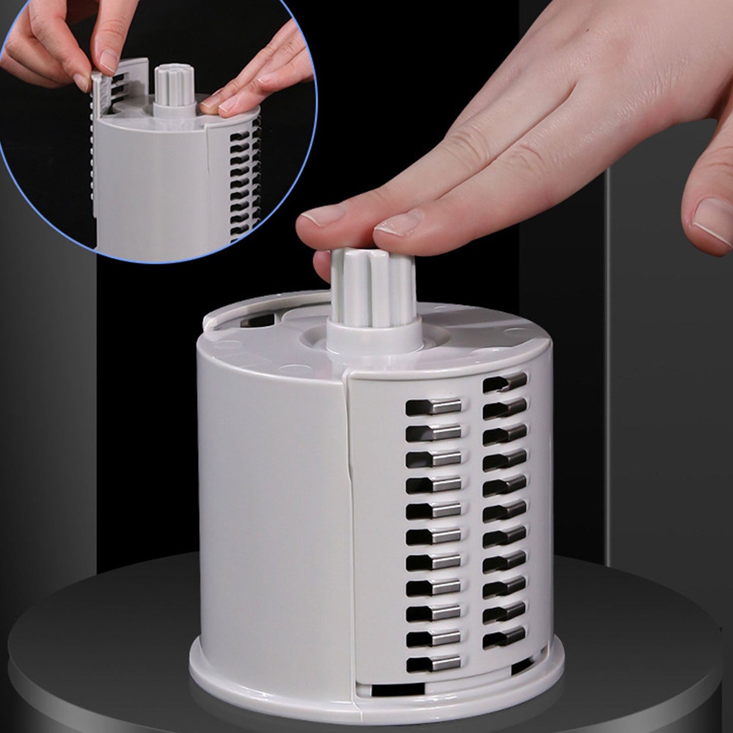 Multi-function Hand Rotary Vegetable Cutter. - Easy Wholesale