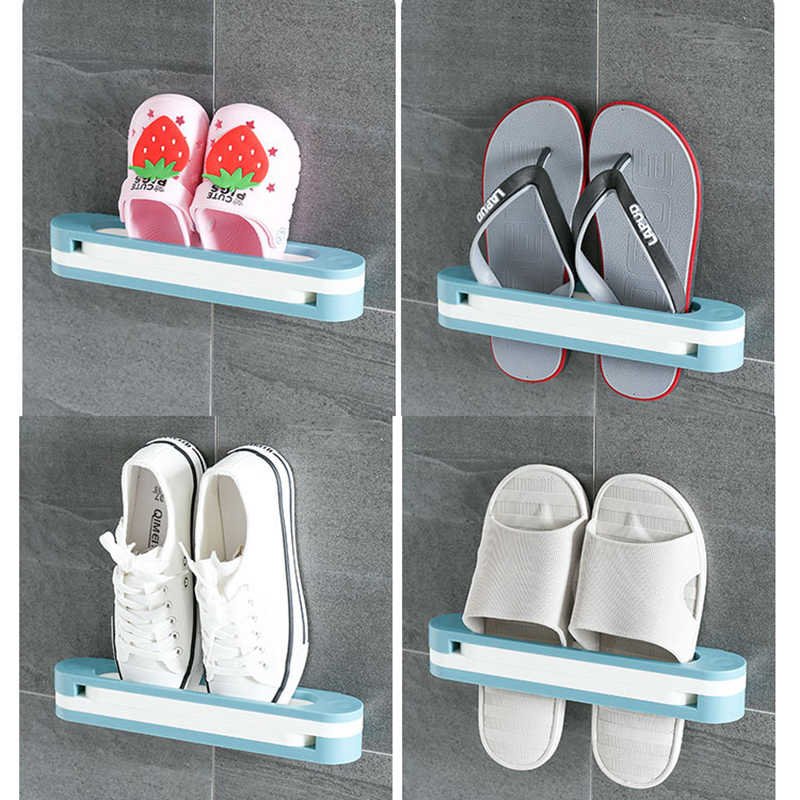 Pack of 1 - WALL MOUNTED FOLDING SHOE RACK - Easy Wholesale