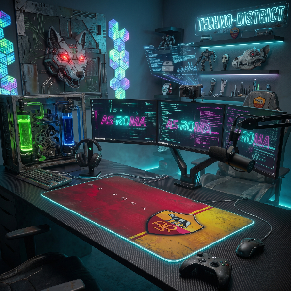 Smooth Gaming Keyboard Desk Mat (Random Design)
