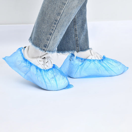 100pcs/pack Disposable Waterproof Shoe Covers. - Easy Wholesale