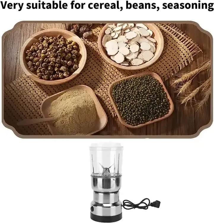 2-in-1 Multi-Function Electric Grinder & Juicer Blender