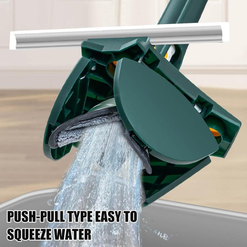 360° Rotating 2 in 1 Microfiber Mop