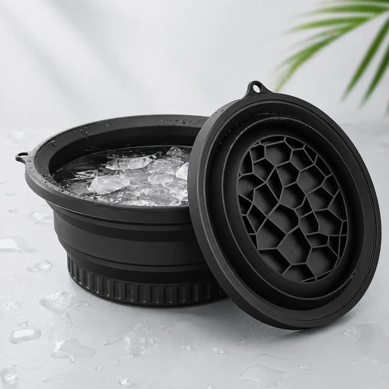 Portable Silicone Face Ice Beauty Bowl