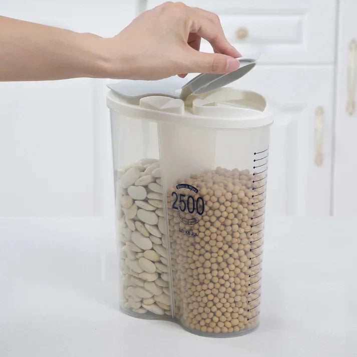 2-in-1 Multi-Purpose Storage Jar