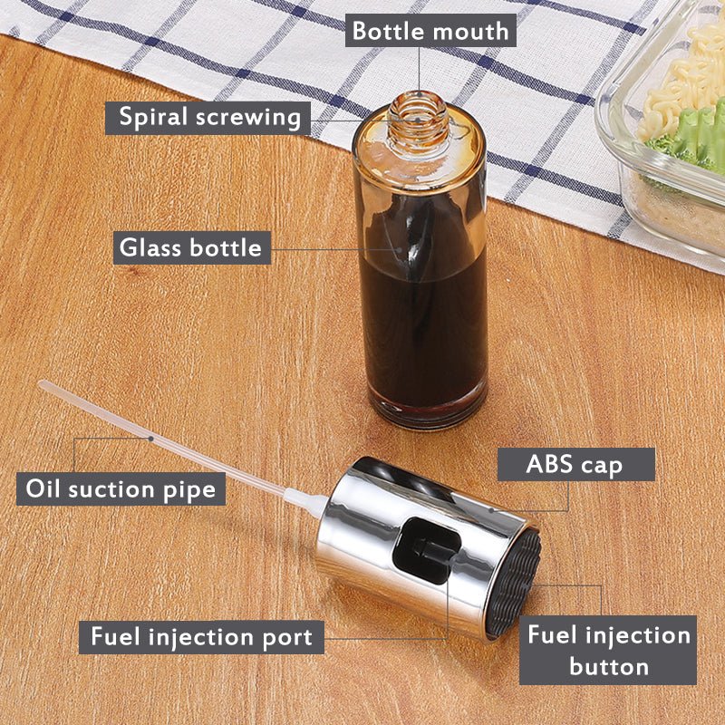 1Pc BBQ Baking Olive Oil Spray Bottle. - Easy Wholesale