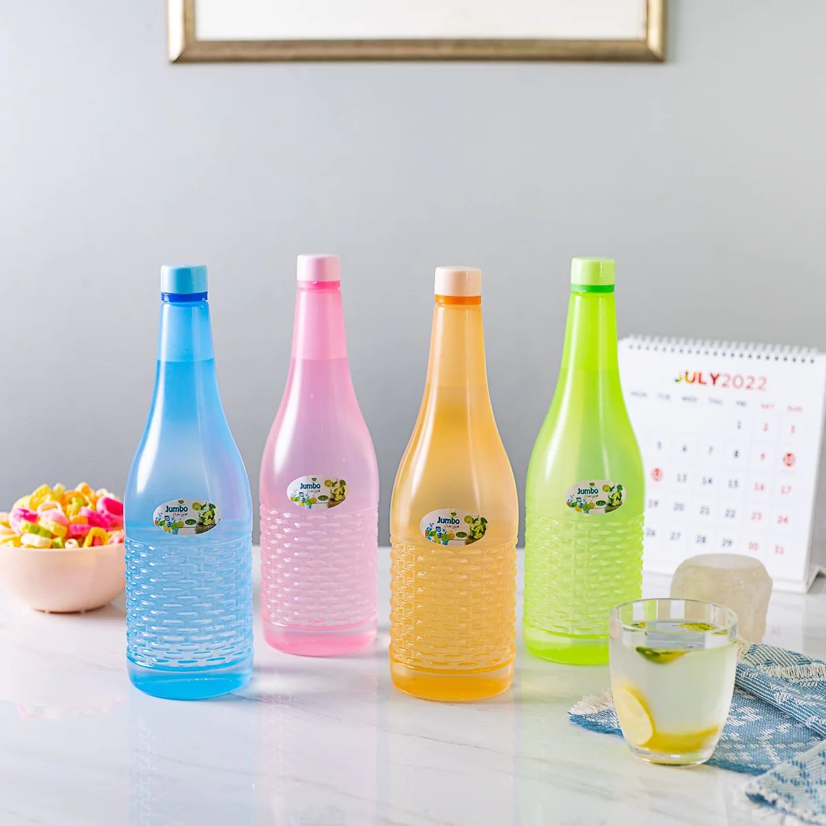 1PC Jumbo Water Bottle With Beautiful Design. - Easy Wholesale