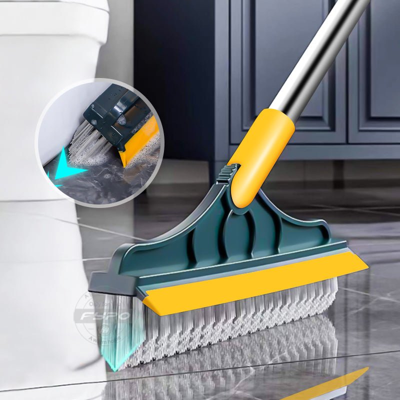 2 In 1 Floor Scrub Cleaning Brush With Removable Long Handle. - Easy Wholesale