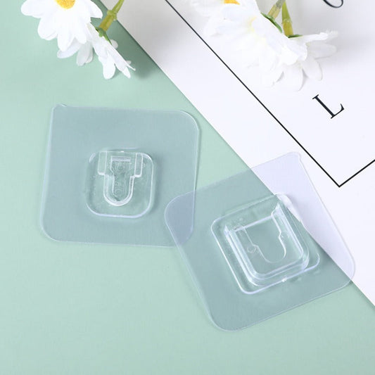 Double Sided Adhesive Wall Hooks (Pack of 10)