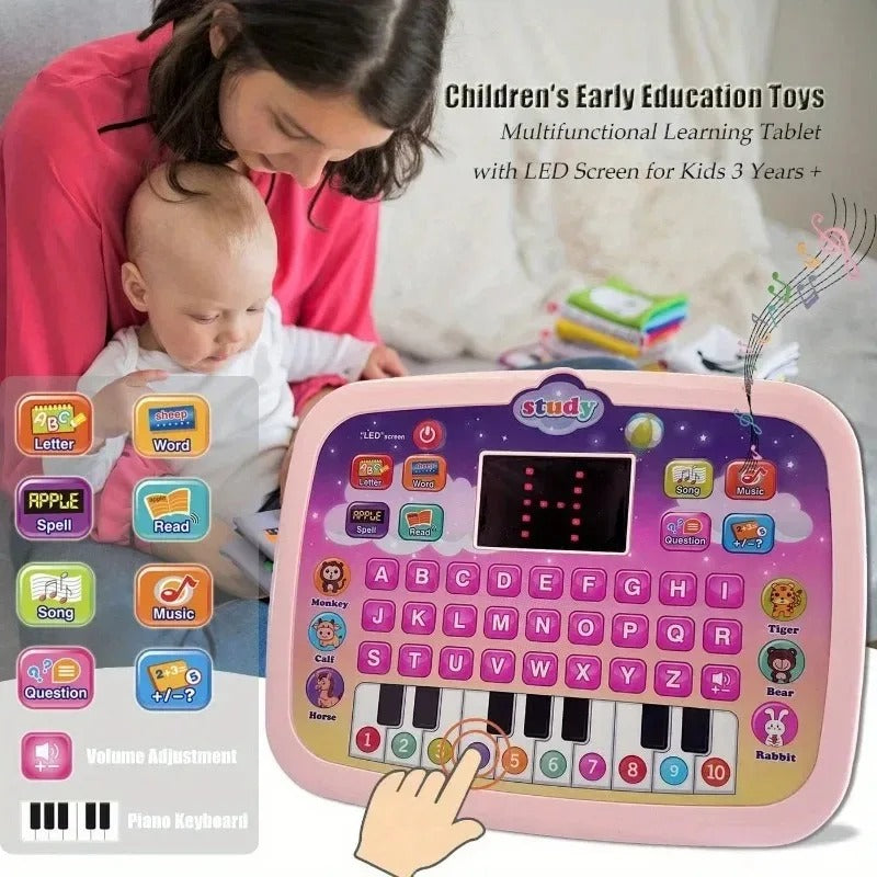 Educational Learning Tablet with Digital Display