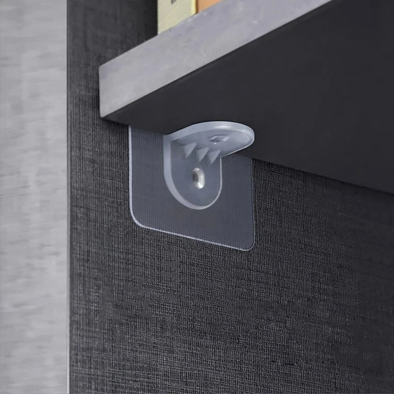 6PCs Set Self Adhesive Punch Free Bracket Hook