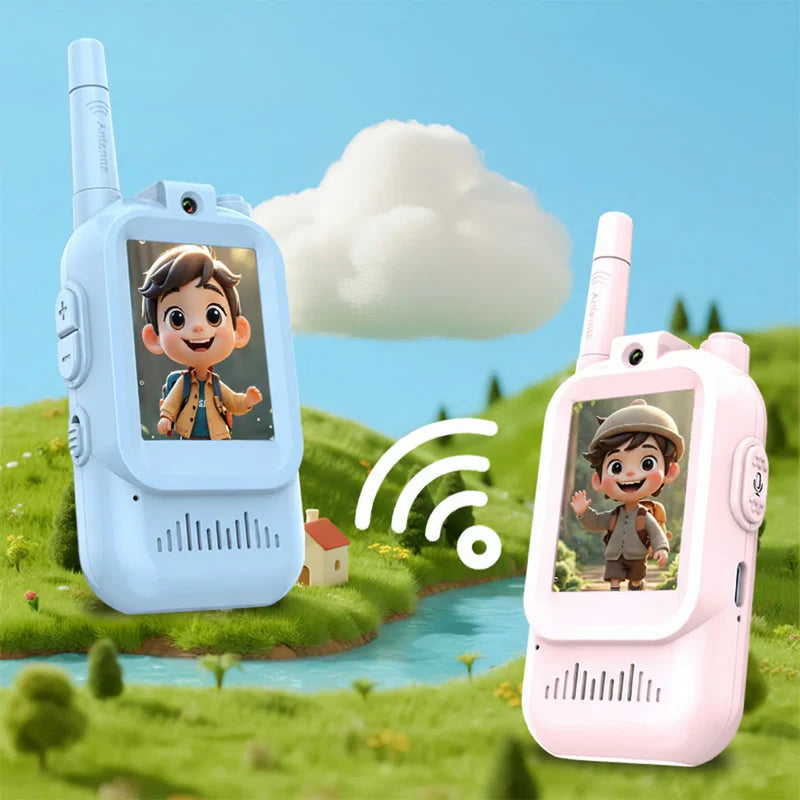 Rechargeable Video Walkie Talkie for Kids