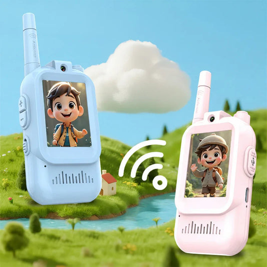 Rechargeable Video Walkie Talkie for Kids