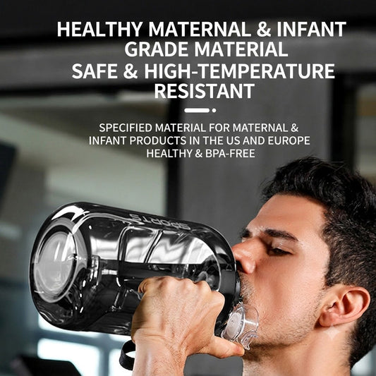Jumbo Plastic Sports Water Bottle 2000ML