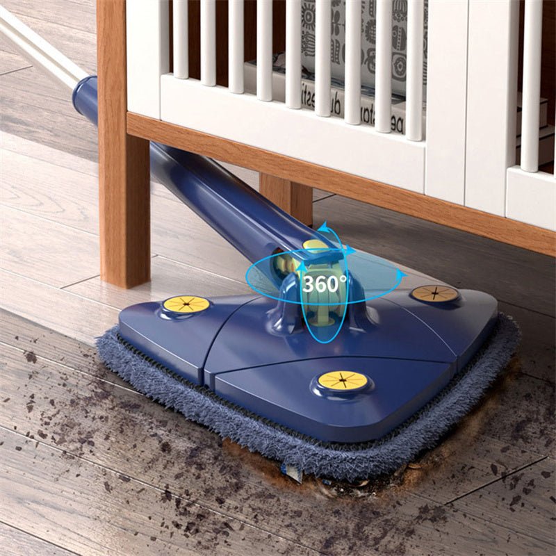 360° Rotatable Adjustable Cleaning Triangle Mop Multipurpose Cleaning Brush. - Easy Wholesale
