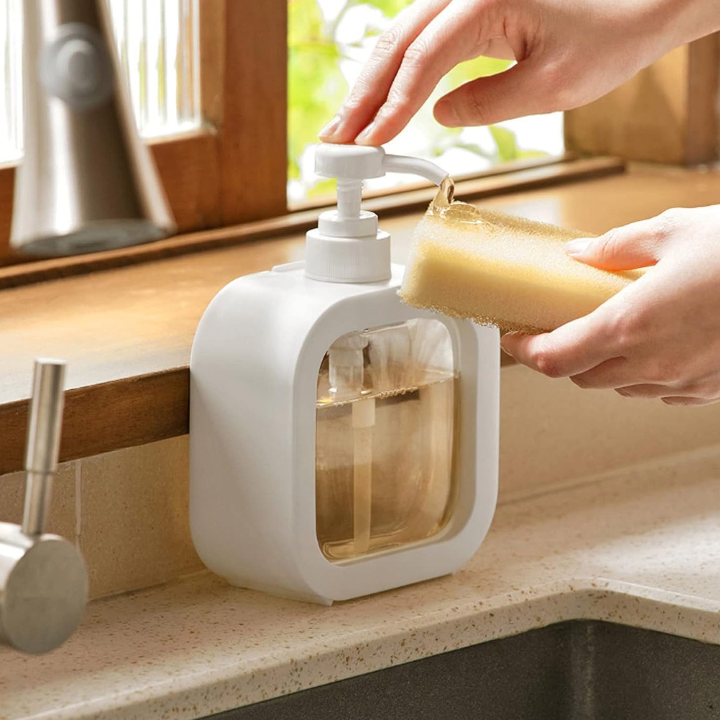 Refillable Liquid Soap Dispenser