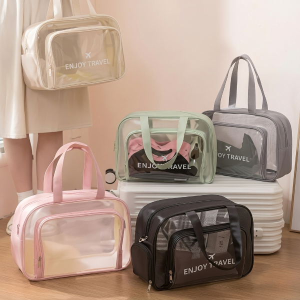 Transparent Double Layer Water-Proof Bags
