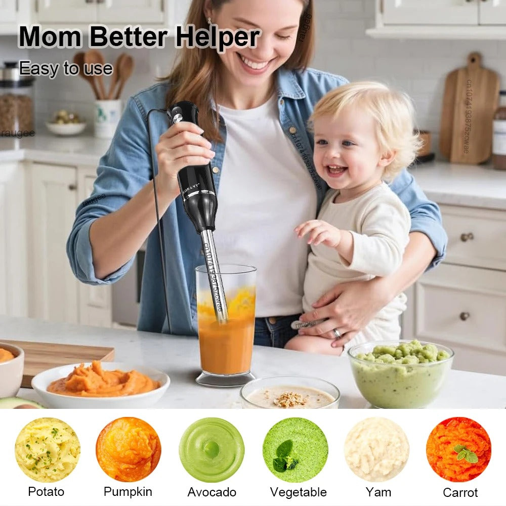 4-in-1 Stainless Steel Electric Blender