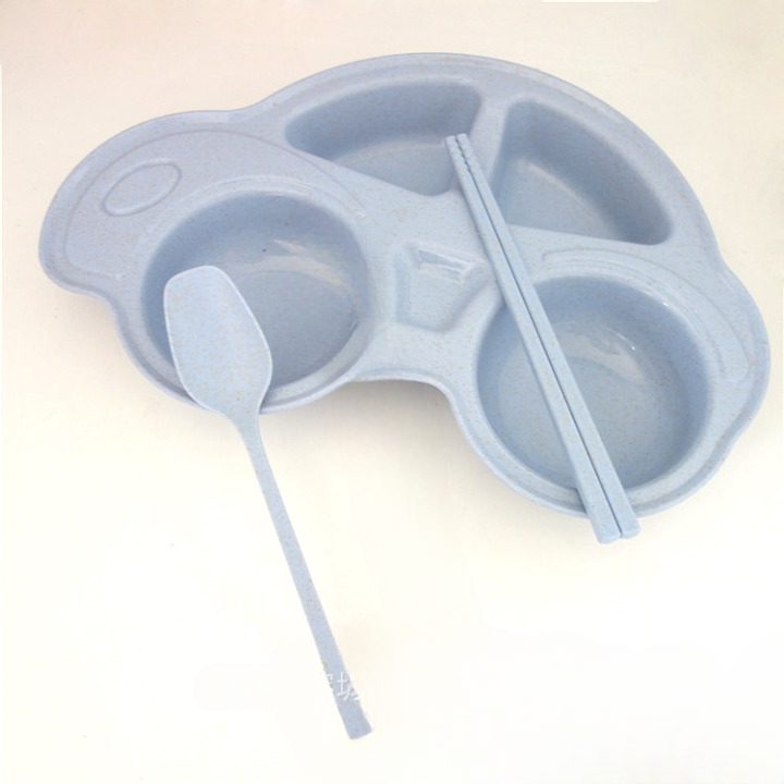 1 Pcs Car Shaped Plate For Kids