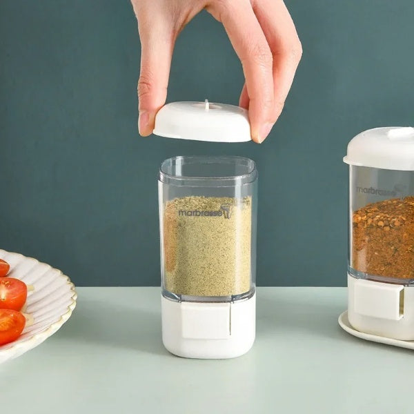 Push Type Salt & Paper Dispenser
