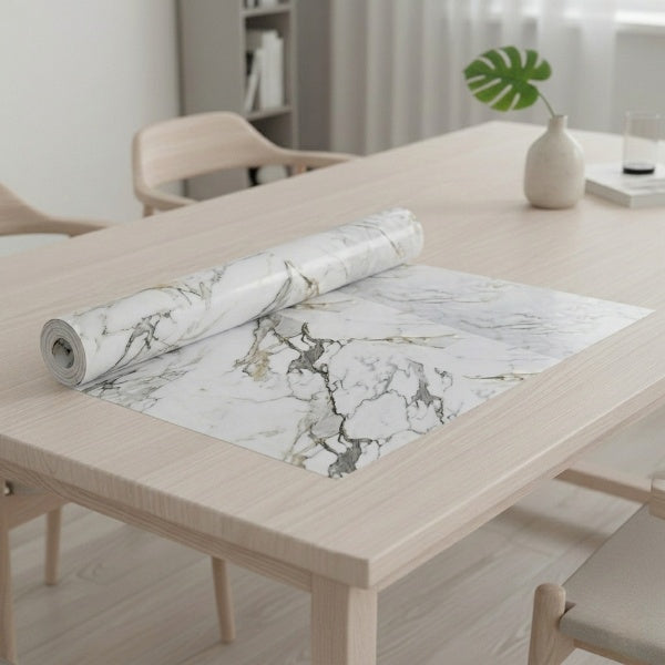 Self Adhesive Foamic Marble Sheet (120x40 Inches)