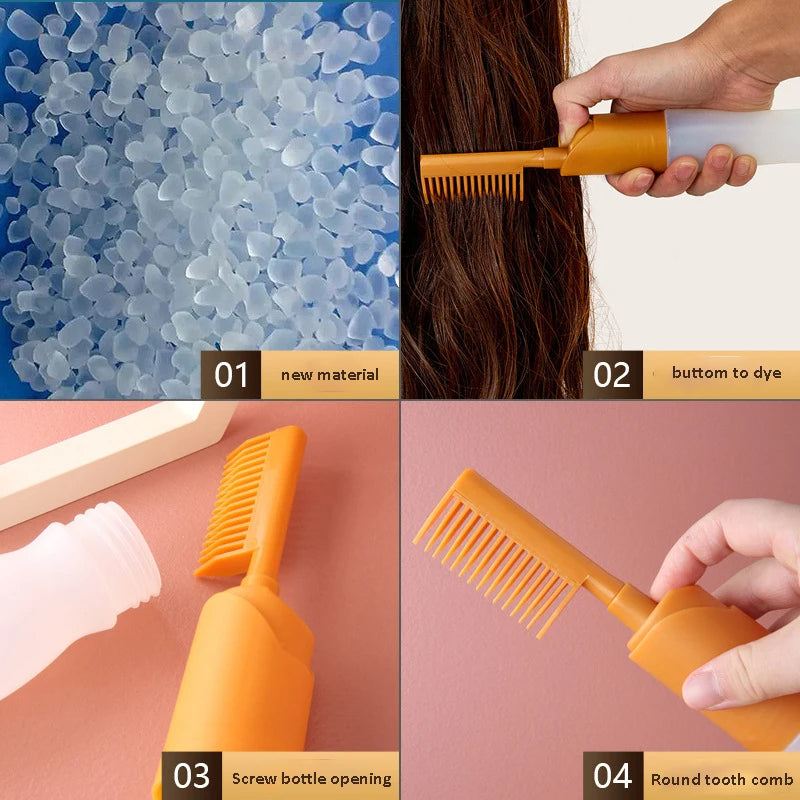 Professional Hair Oil Applicator Bottle
